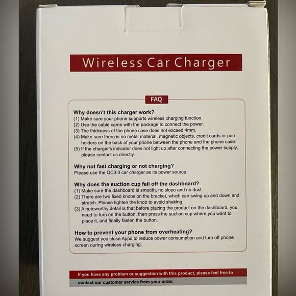 Wireless Car Charger and Mount M12 - Picture 3 of 6